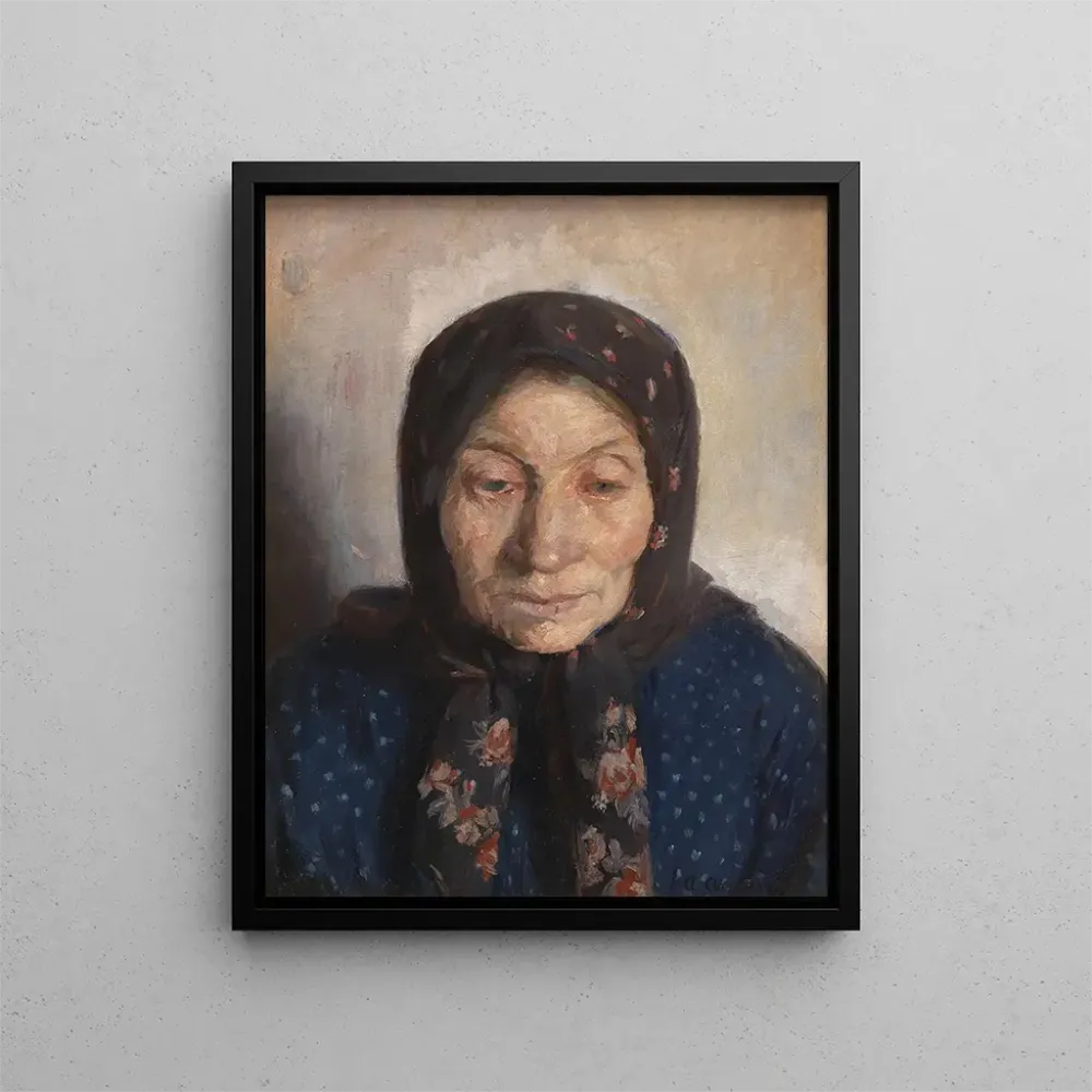 Obraz Kobieta starego rybaka - Anna Ancher | Druk artystyczny