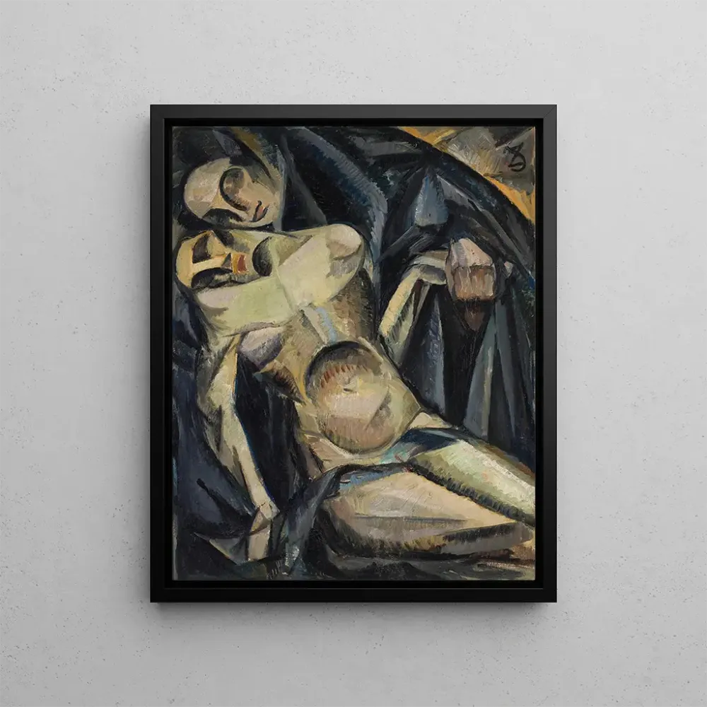 Obraz Kompozycja : Pietà - Jan Yznowski | Druk artystyczny