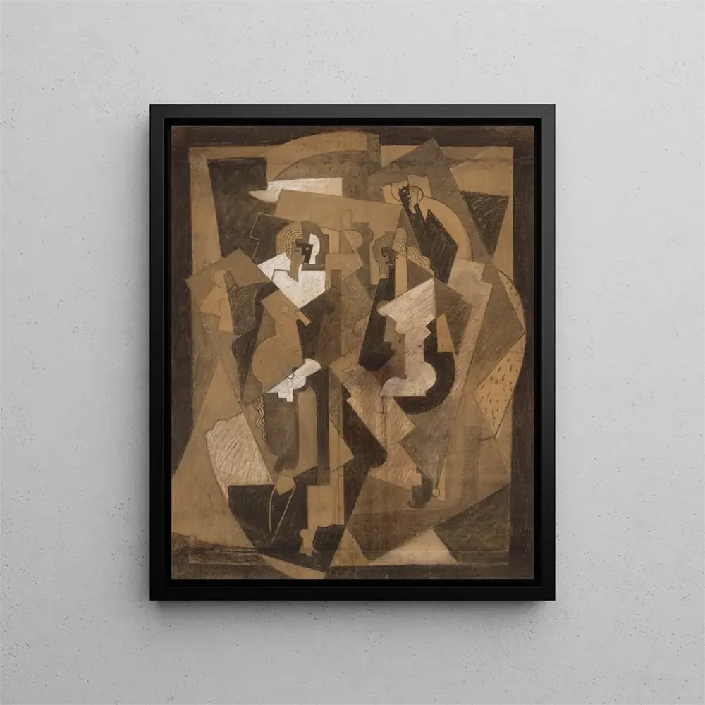 Obraz Kompozycja z trzema postaciami - Albert Gleizes | Druk artystyczny