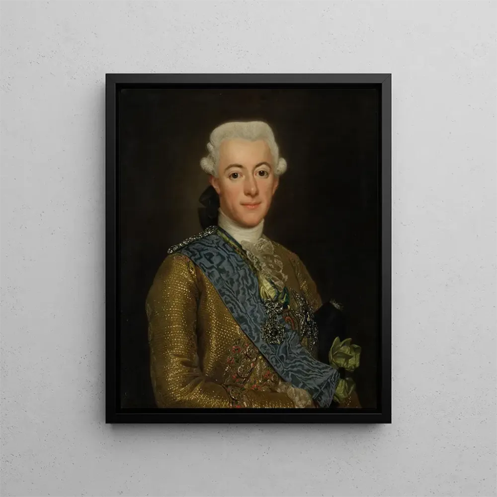 Obraz Król Gustaw III Szwecji - Alexander Roslin | Druk artystyczny