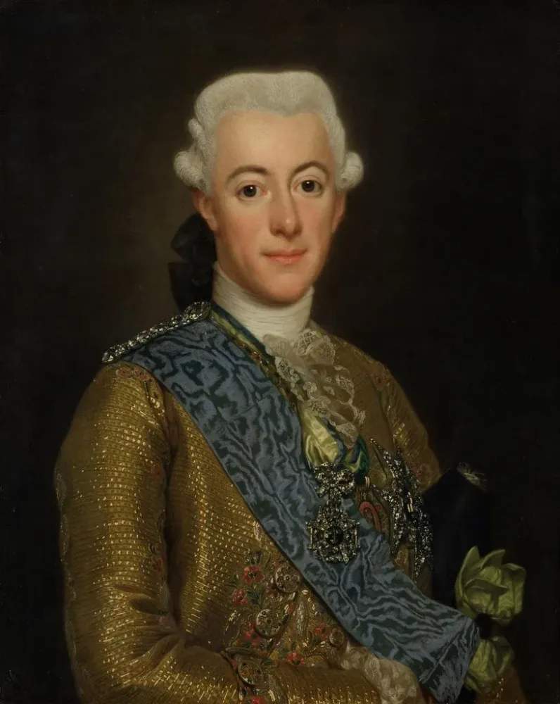 Obraz Król Gustaw III Szwecji - Alexander Roslin | Druk artystyczny