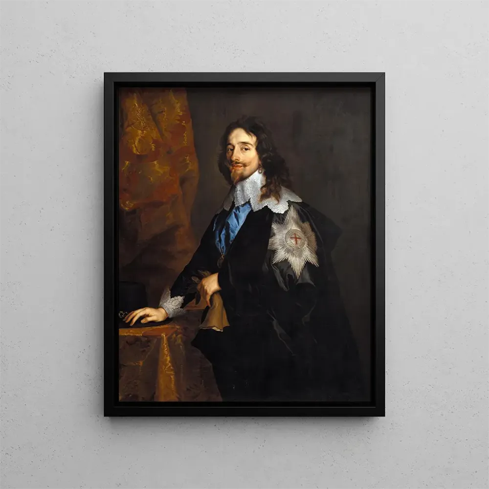 Obraz Król Karol I Anglii - Antoine van Dyck | Druk artystyczny