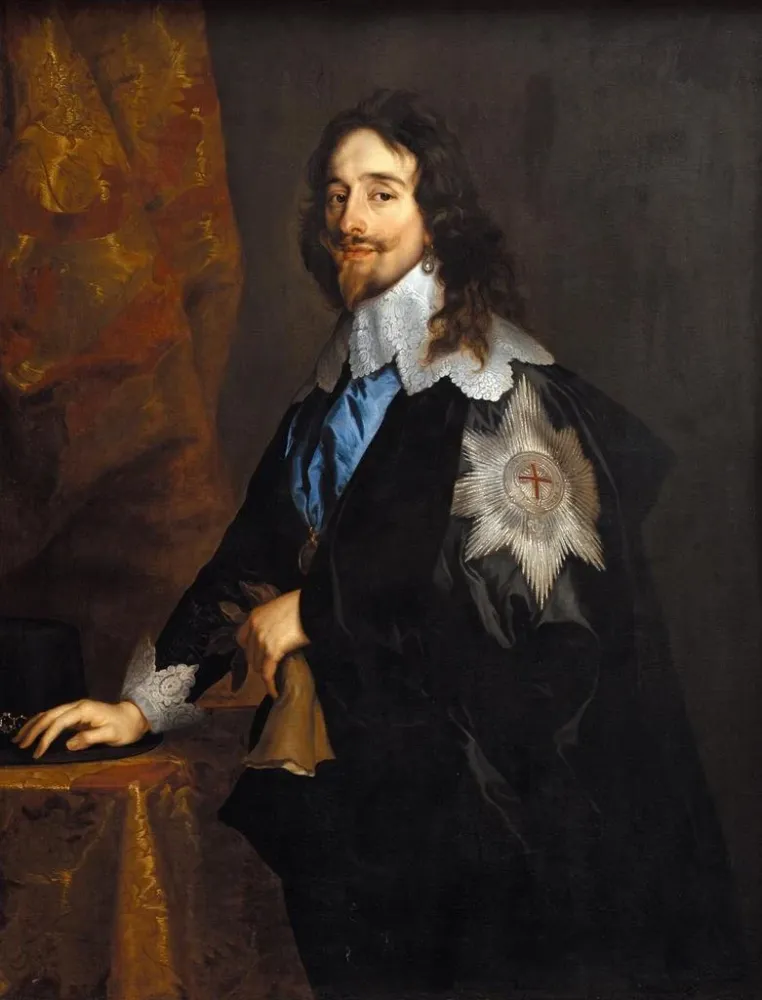 Obraz Król Karol I Anglii - Antoine van Dyck | Druk artystyczny