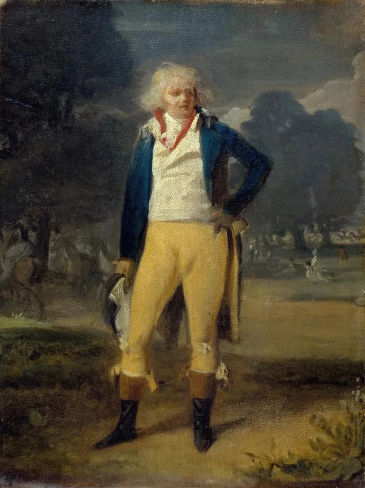Obraz L'Abbé de Saint - Farre, syn naturalny księcia d'Orléans i Mlle Lemarquis, tancerka w Operze - Henri - Pierre Danloux