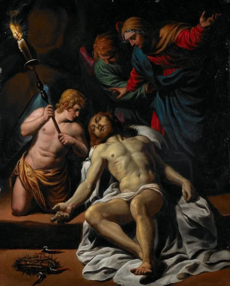 Obraz La Lamentation - Alessandro Turchi | Druk artystyczny