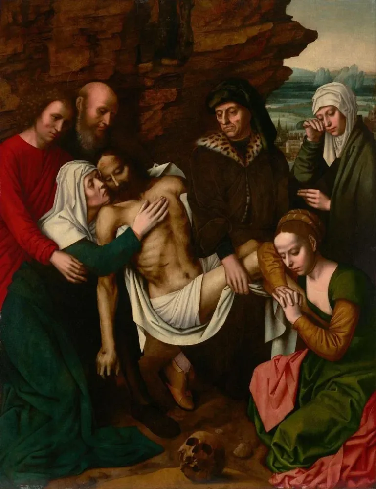 Obraz La Lamentation - Ambrosius Benson | Druk artystyczny