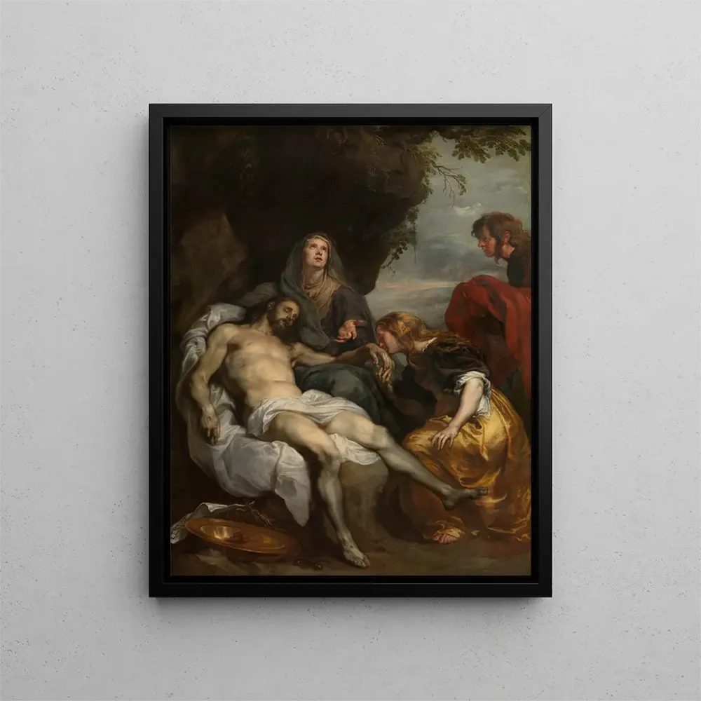 Obraz La Lamentation sur le Christ mort - Antoine van Dyck | Druk artystyczny