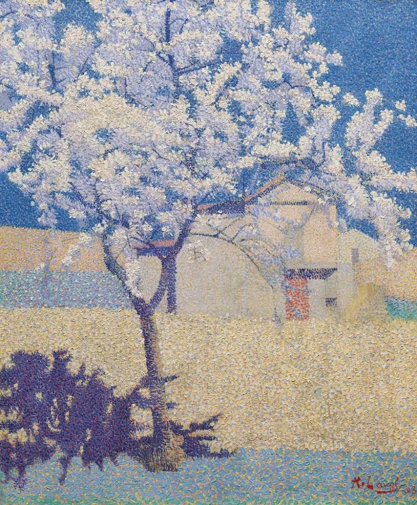 Obraz L'Arbre en fleur - Achille Laugé | Druk artystyczny