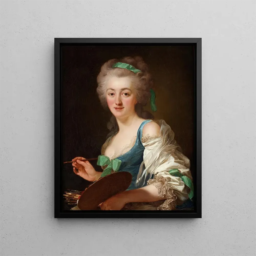 Obraz L'artysta Anne Vallayer Coster - Alexander Roslin | Druk artystyczny