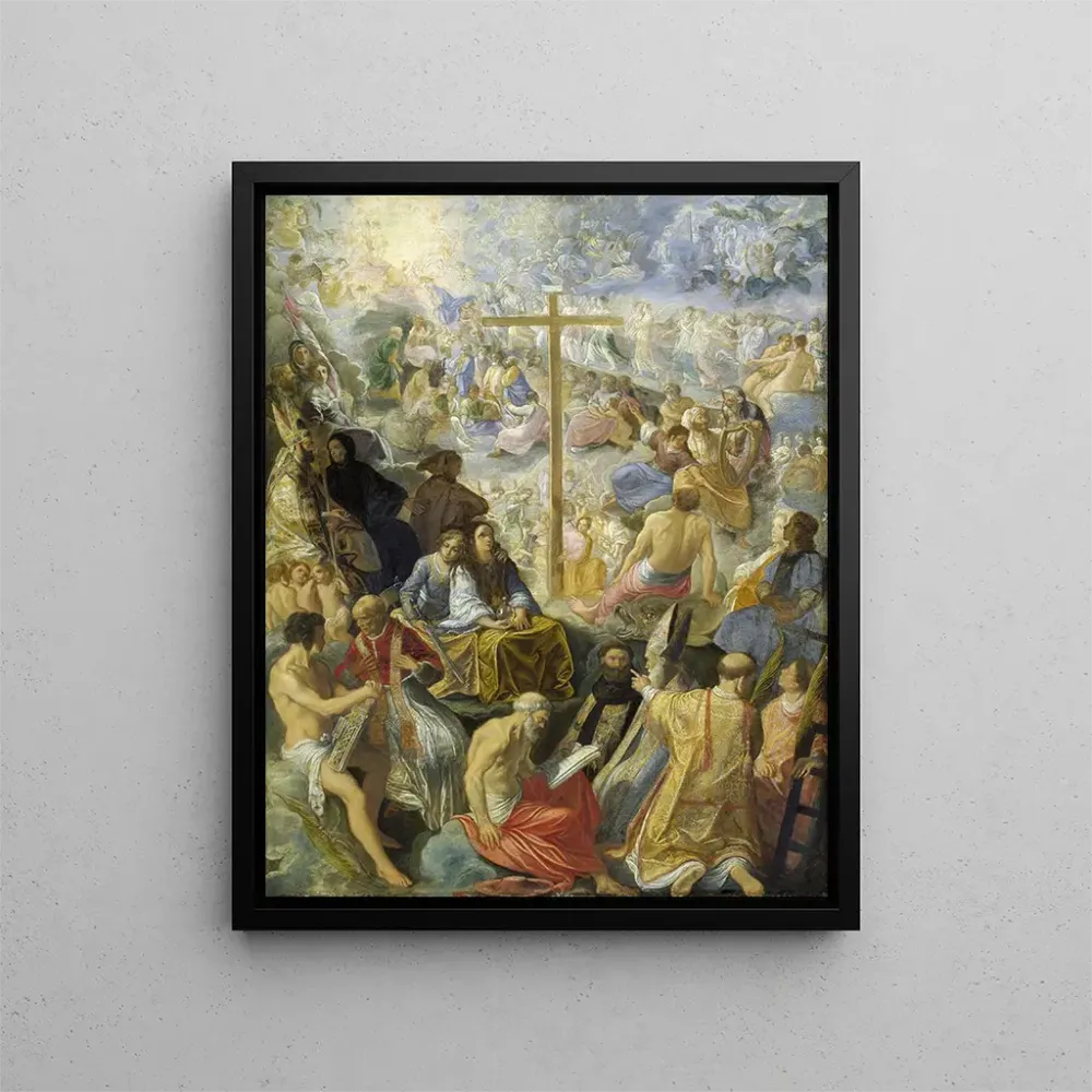Obraz L'Autel de Frankfurt de l'Exaltation de la Vraie Croix - Adam Elsheimer | Druk artystyczny