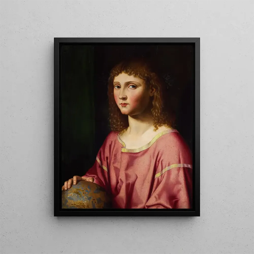 Obraz L'Enfant Jésus comme Salvator Mundi - Bartolomeo Veneto | Druk artystyczny