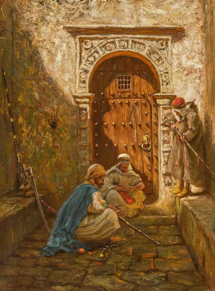 Obraz Les Gardes - Addison Thomas Millar | Druk artystyczny