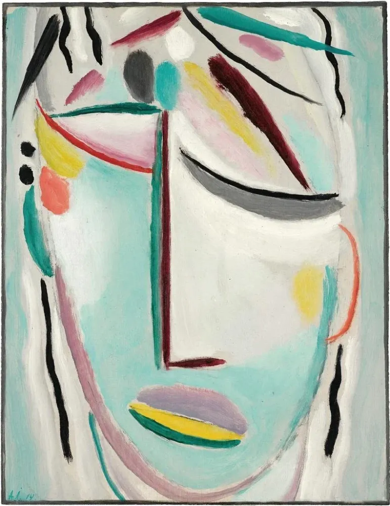 Obraz Les sauveurs font face au martyr - Alexej von Jawlensky | Druk artystyczny