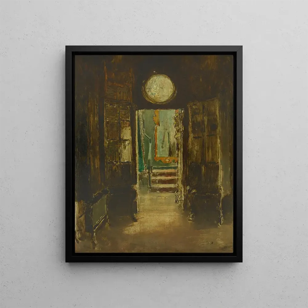 Obraz L'escalier du lookout, Hauteville House - Georges Hugo | Druk artystyczny