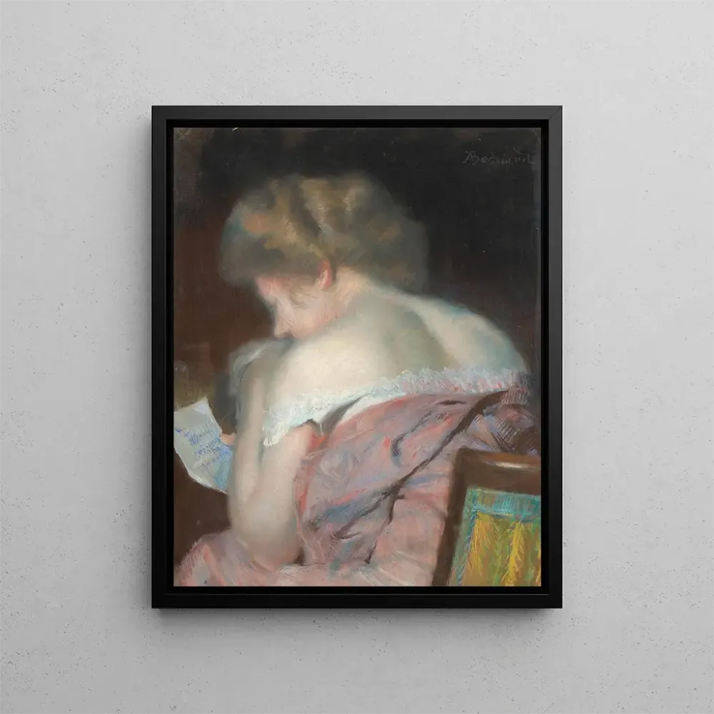 Obraz La Lettre - Albert Besnard | Druk artystyczny