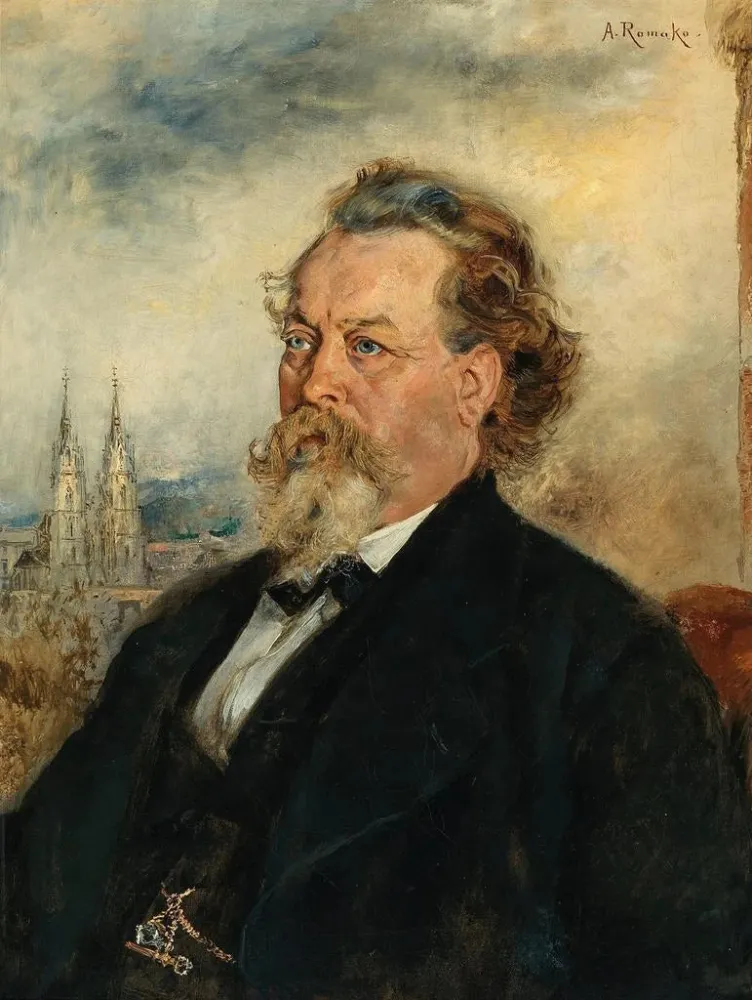 Obraz Livres de portraits de Wilhelm - Anton Romako | Druk artystyczny