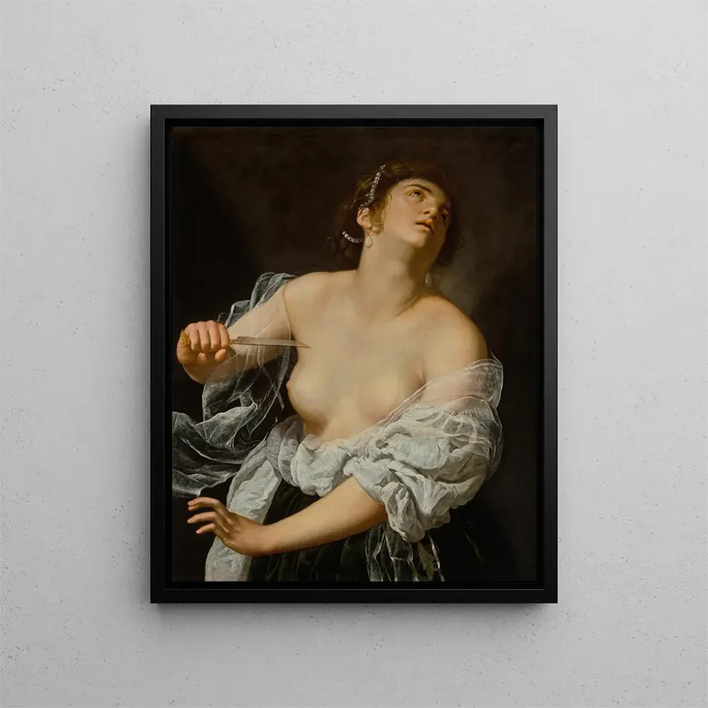 Obraz Lucrèce - Artemisia Gentileschi | Druk artystyczny