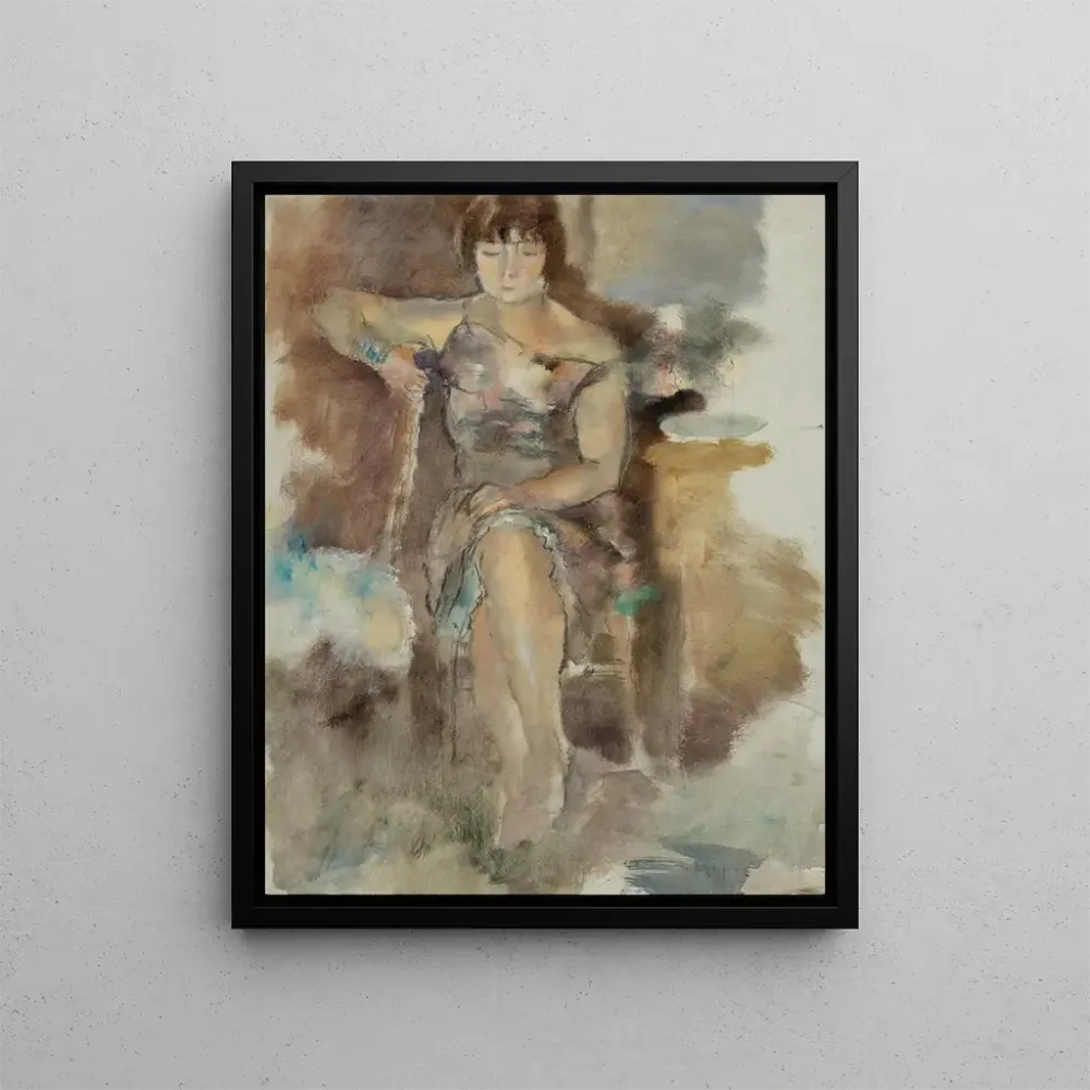 Obraz Lucy Fontenay aux roses - Jules Pascin | Druk artystyczny