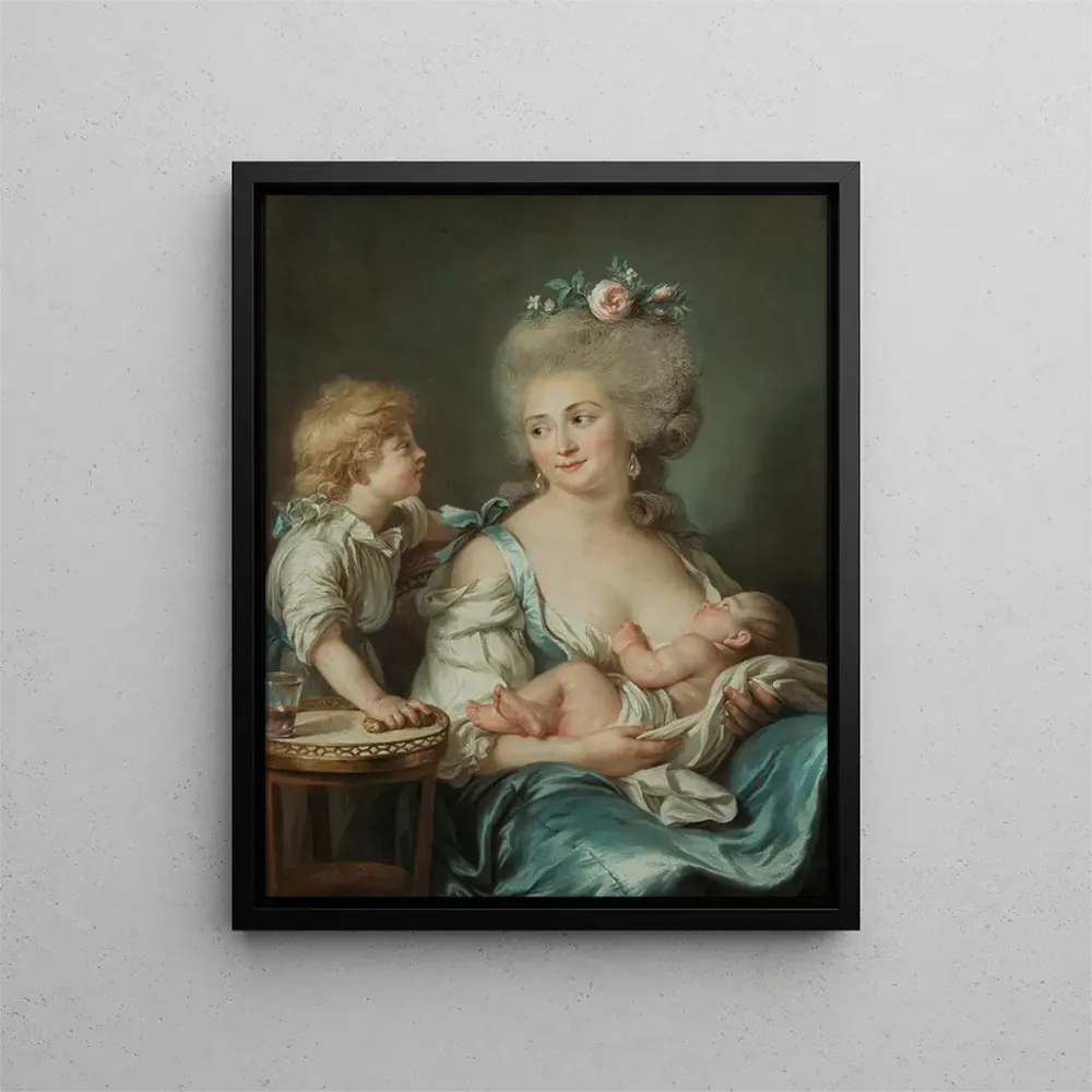 Obraz Madame Charles Mitoire née Christine Geneviève Bron 1760-1842 - Adélaïde Labille-Guiard | Druk artystyczny