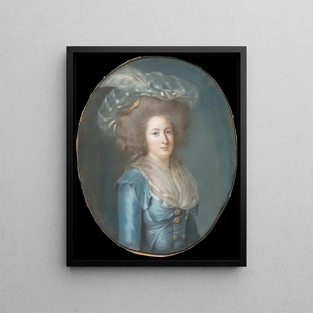 Obraz Madame Élisabeth de France 1764-1794 - Adélaïde Labille-Guiard | Druk artystyczny