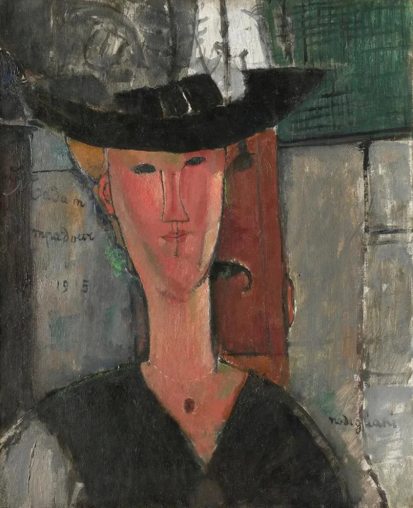 Obraz Madame Pompadour - Amedeo Modigliani | Druk artystyczny
