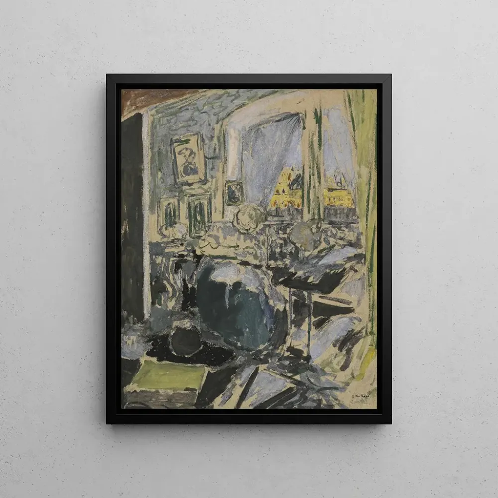 Obraz Madame Vuillard szyjąca obok okna – Édouard Vuillard | Druk artystyczny
