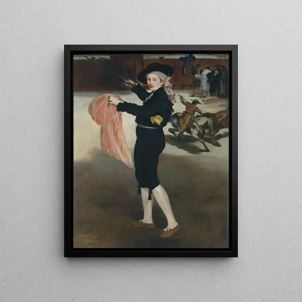 Obraz Mademoiselle V w kostiumie Espada – Édouard Manet | Druk artystyczny