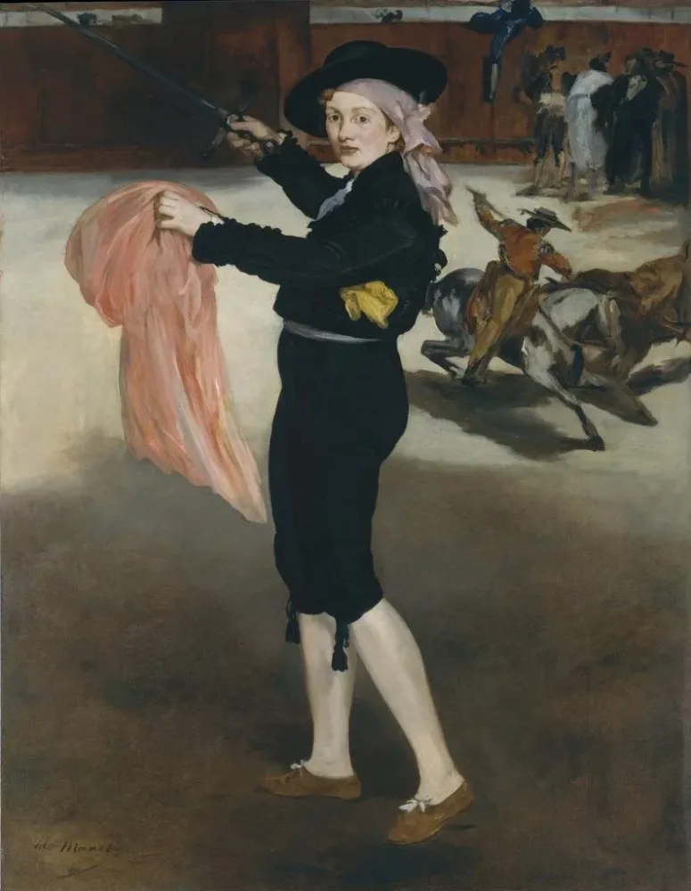 Obraz Mademoiselle V w kostiumie Espada – Édouard Manet | Druk artystyczny