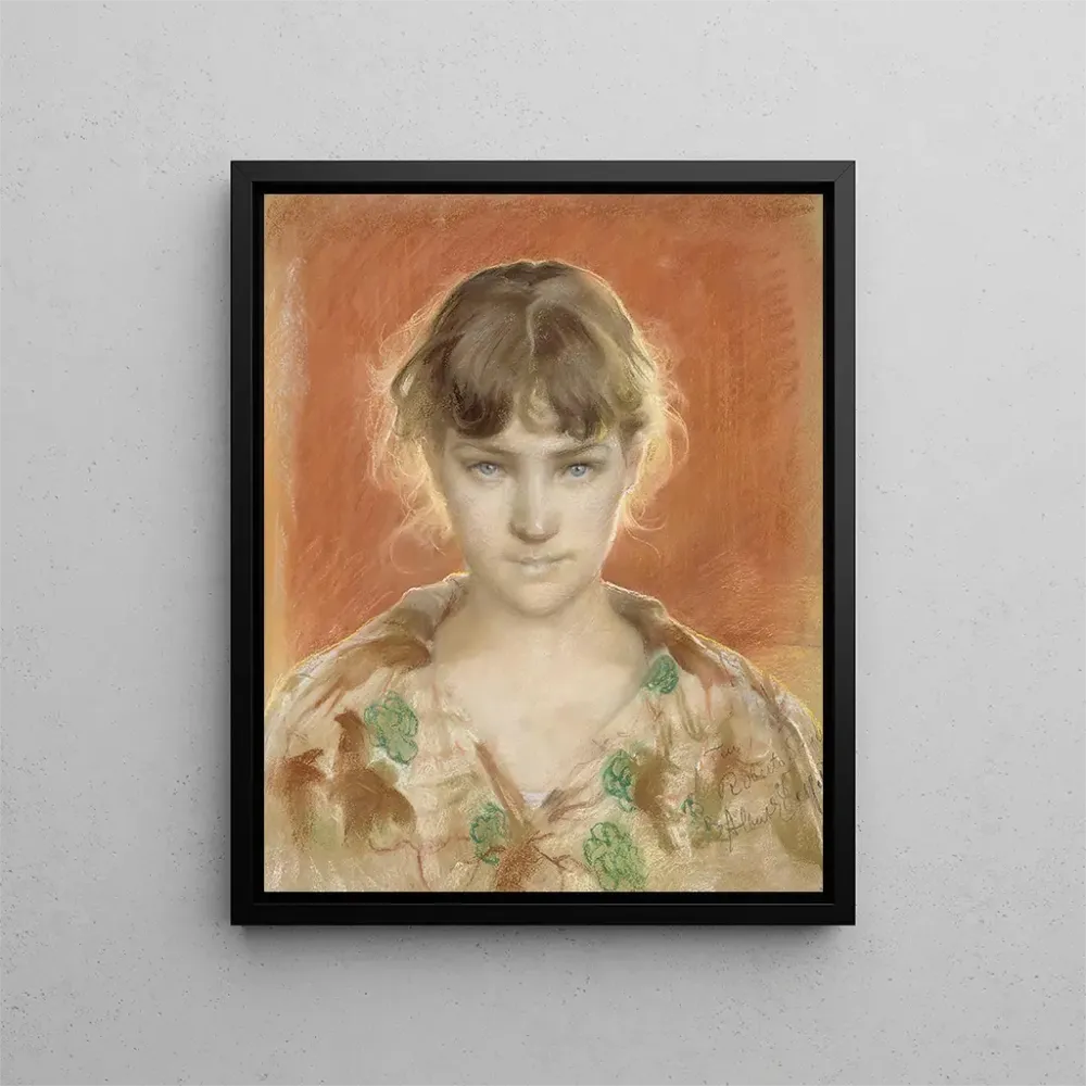 Obraz Manekin paryski w szlafroku - Albert Edelfelt | Druk artystyczny