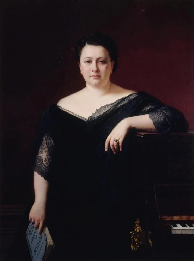 Obraz Marietta Alboni Comtesse Pepoli 1826-1894 śpiewaczka - Alexis-Joseph Prignon