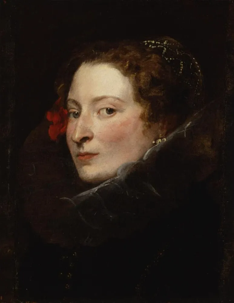 Obraz Marquise Elena Grimaldi Cattaneo - Antoine van Dyck | Druk artystyczny