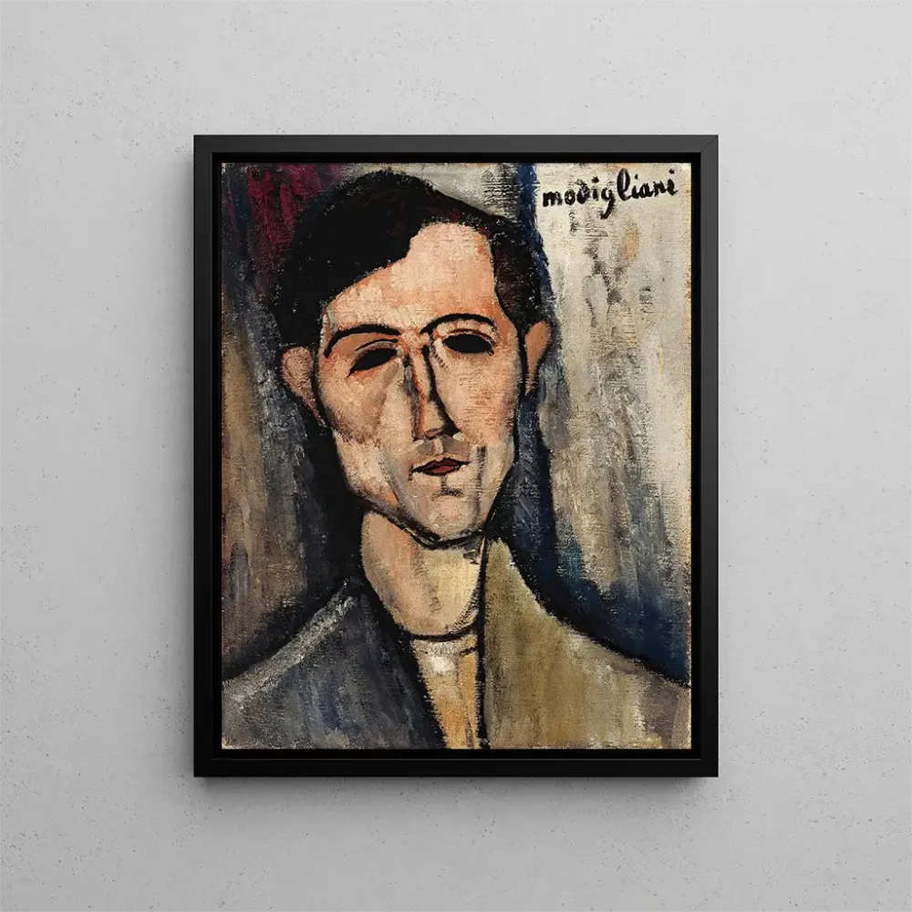 Obraz Mężczyzna - Amedeo Modigliani | Druk artystyczny