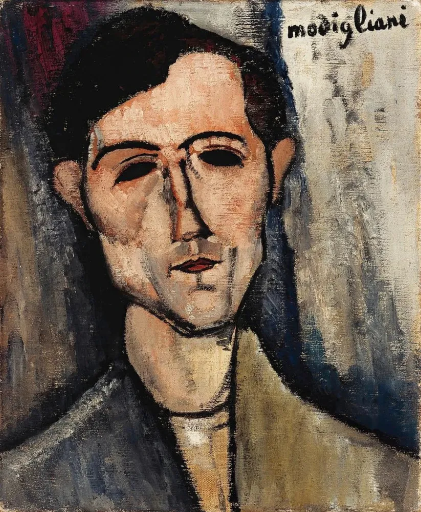 Obraz Mężczyzna - Amedeo Modigliani | Druk artystyczny