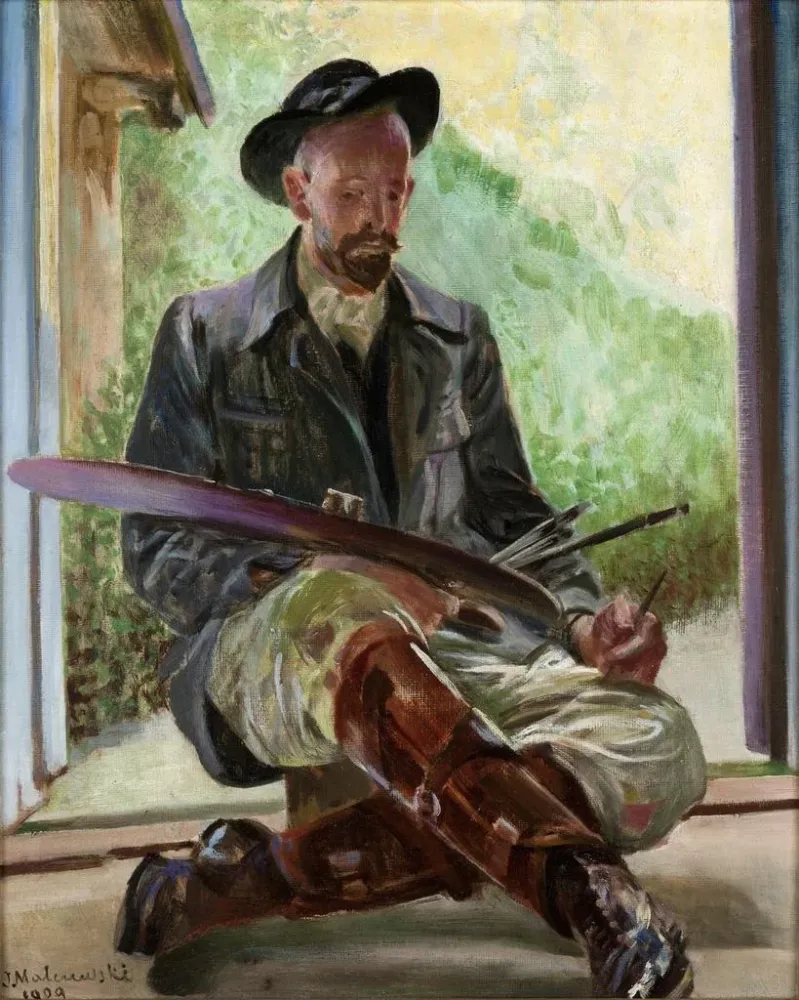 Obraz Mes modèles - Jacek Malczewski | Druk artystyczny