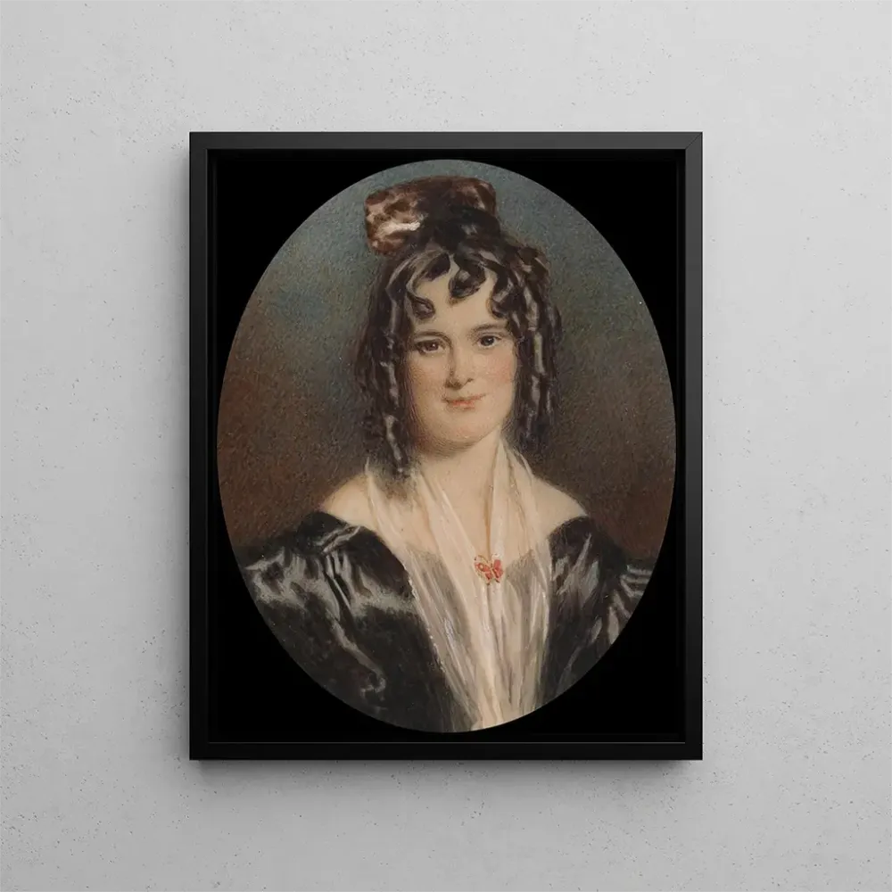 Obraz Mme Mary Cawse - Alfred Edward Chalon | Druk artystyczny