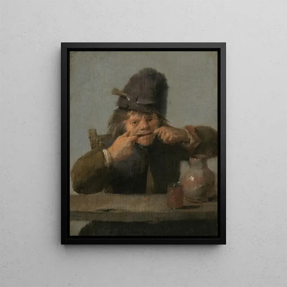 Obraz Młodzież robiąca grymas - Adriaen Brouwer | Druk artystyczny