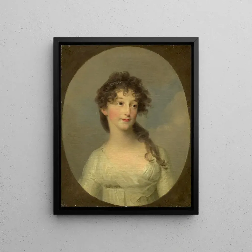 Obraz Może Franciska Krasinska, księżna Kurlandzka - Angelica Kauffman | Druk artystyczny