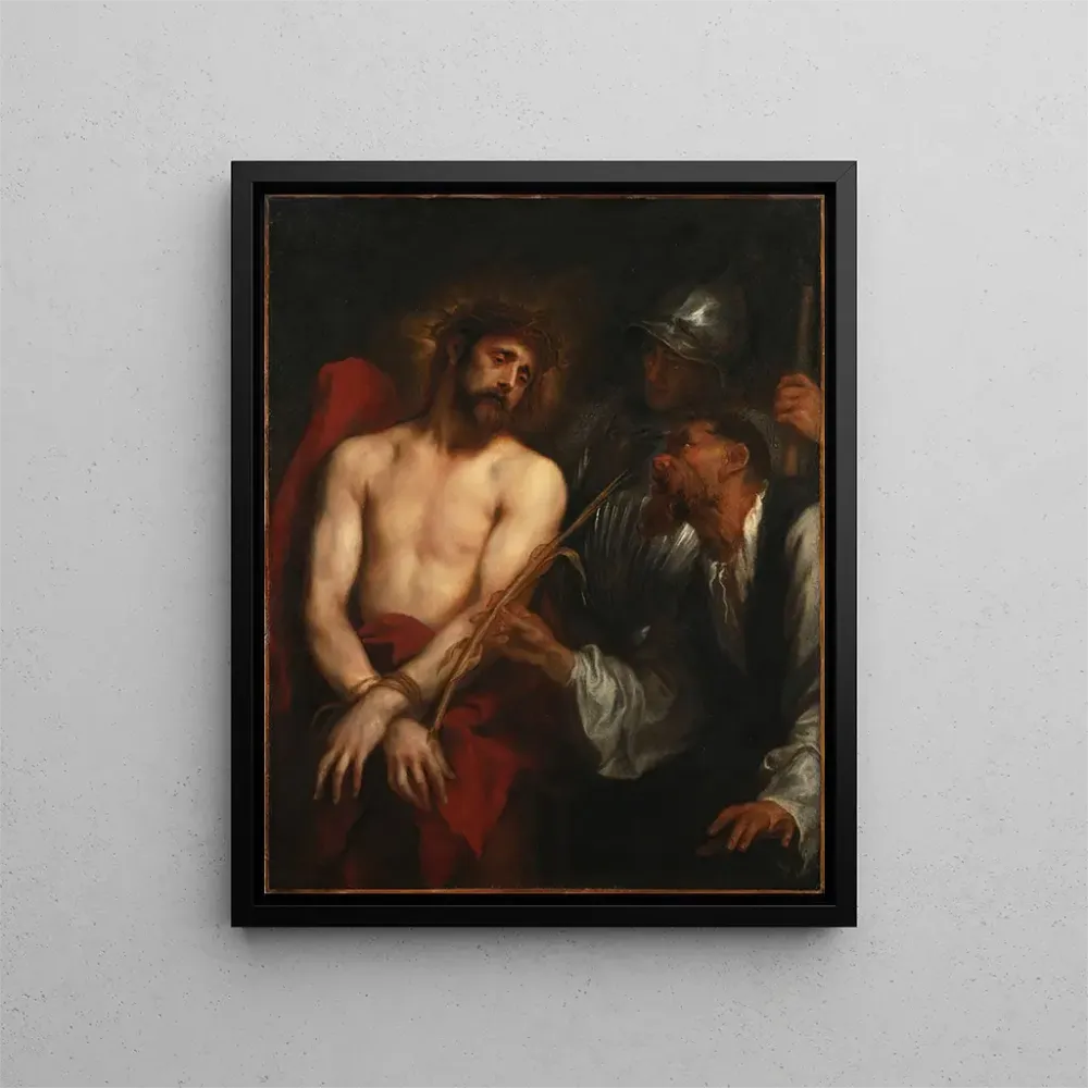 Obraz La moquerie du Christ - Antoine van Dyck | Druk artystyczny