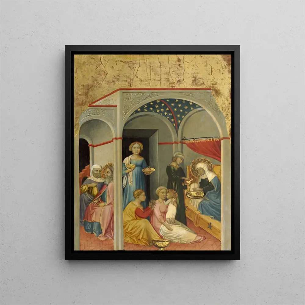 Obraz La Nativité de la Vierge - Andrea di Bartolo | Druk artystyczny
