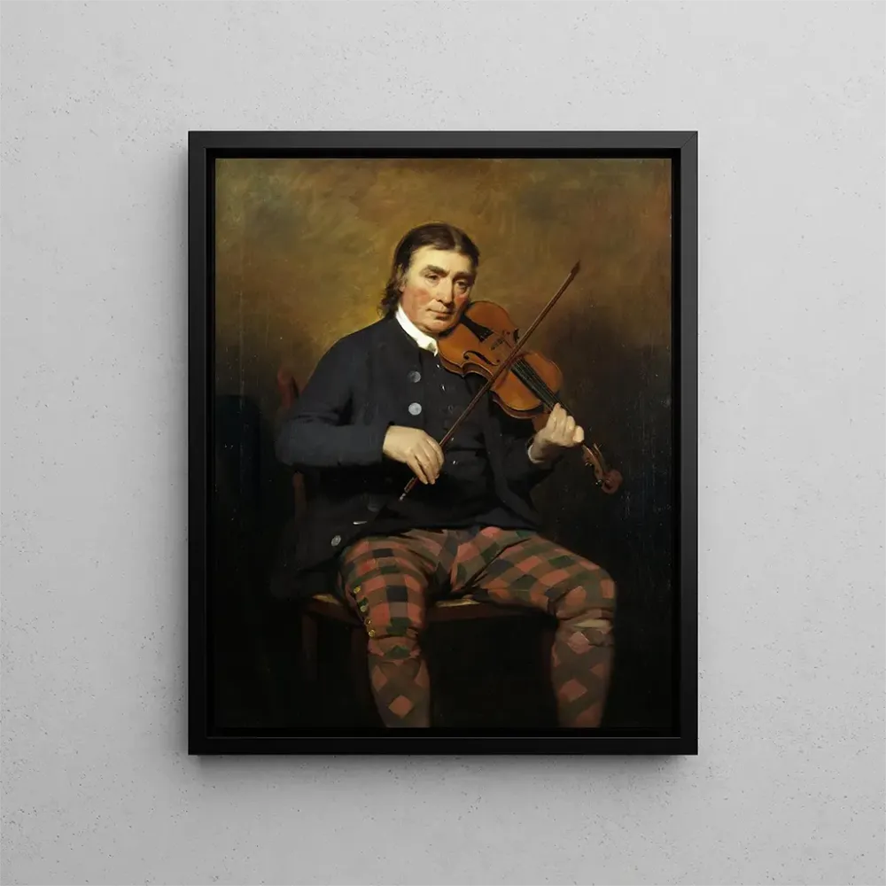 Obraz Niel Gow (1727 - 1807), skrzypek i kompozytor - Sir Henry Raeburn | Druk artystyczny