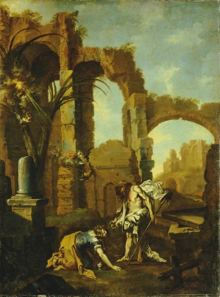 Obraz Noli Me Tangere - Alessandro Magnasco | Druk artystyczny