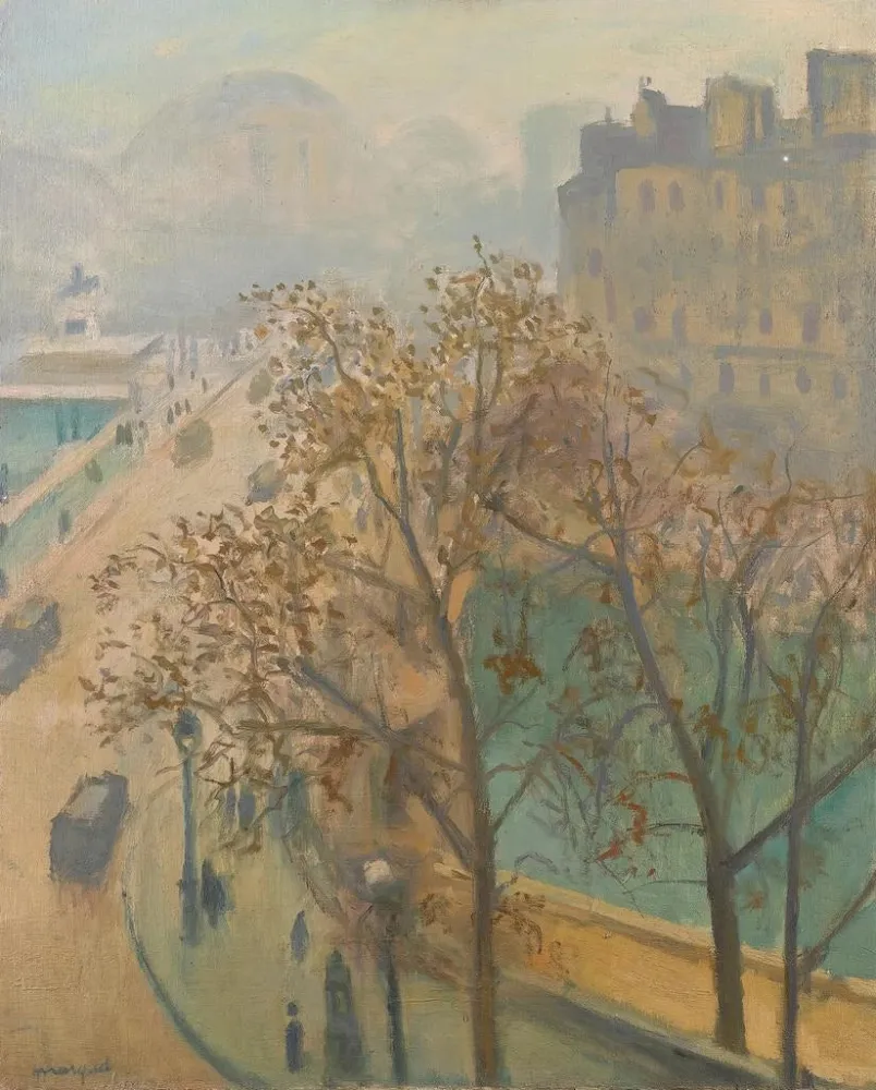 Obraz Most Nowy Mgł jesienna - Albert Marquet | Druk artystyczny