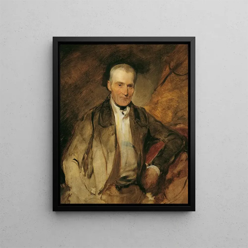 Obraz Ojciec malarza Georg Raab - August von Pettenkofen | Druk artystyczny