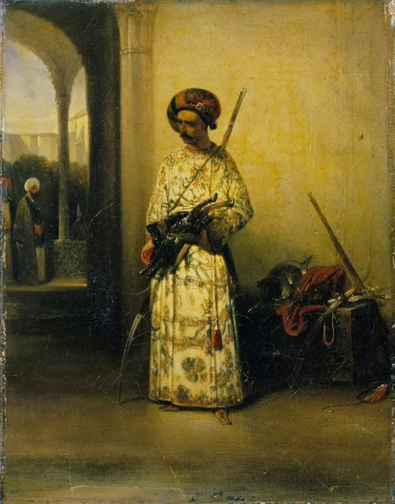 Obraz Żołnierz garde vizira - Alexandre-Gabriel Decamps | Druk artystyczny