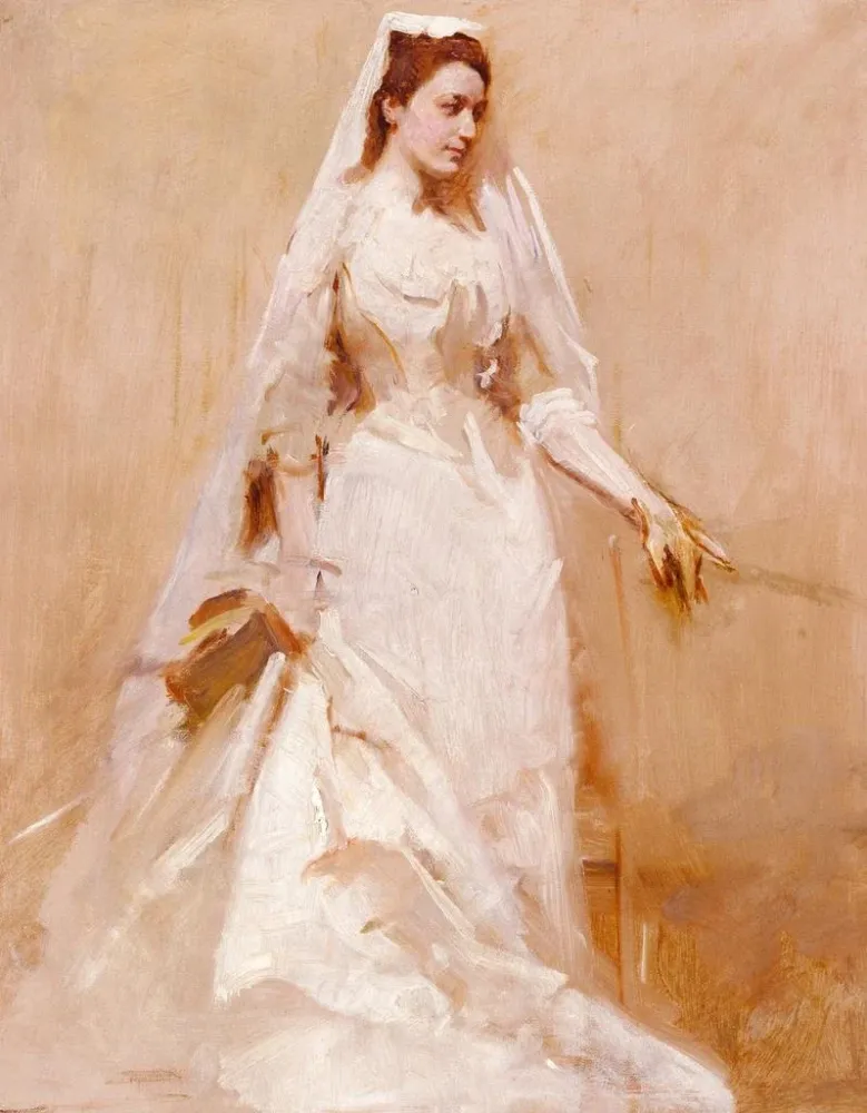 Obraz Panna młoda - Abbott Handerson Thayer | Druk artystyczny