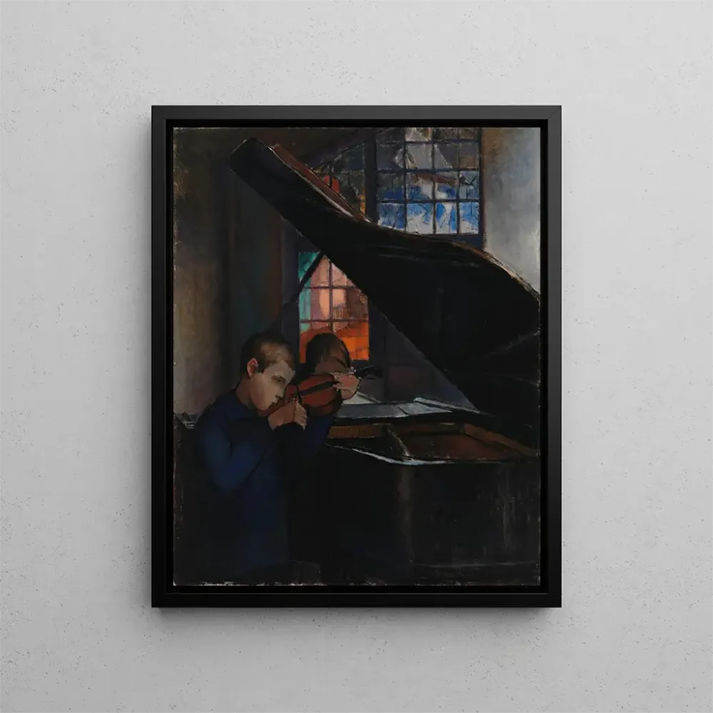 Obraz Par le Grand Piano - Alvar Cawén | Druk artystyczny