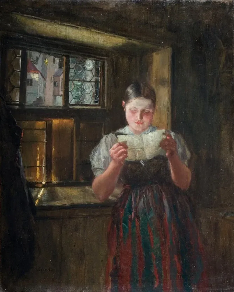 Obraz Par lui - Albin Egger-Lienz | Druk artystyczny