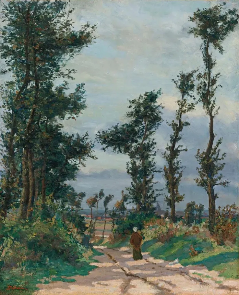 Obraz pejzaż Île de France - Armand Guillaumin | Druk artystyczny