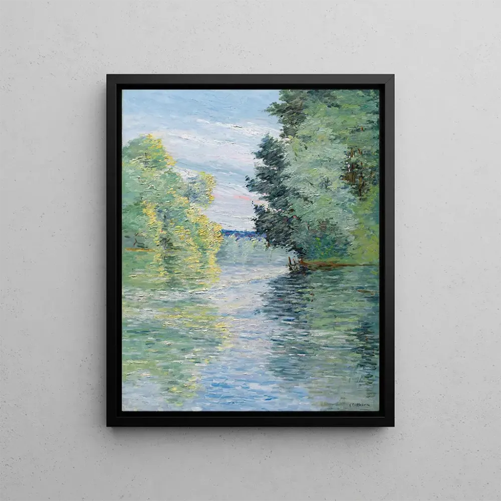 Obraz Le Petit bras de la Seine à Argenteuil - Gustave Caillebotte | Druk artystyczny