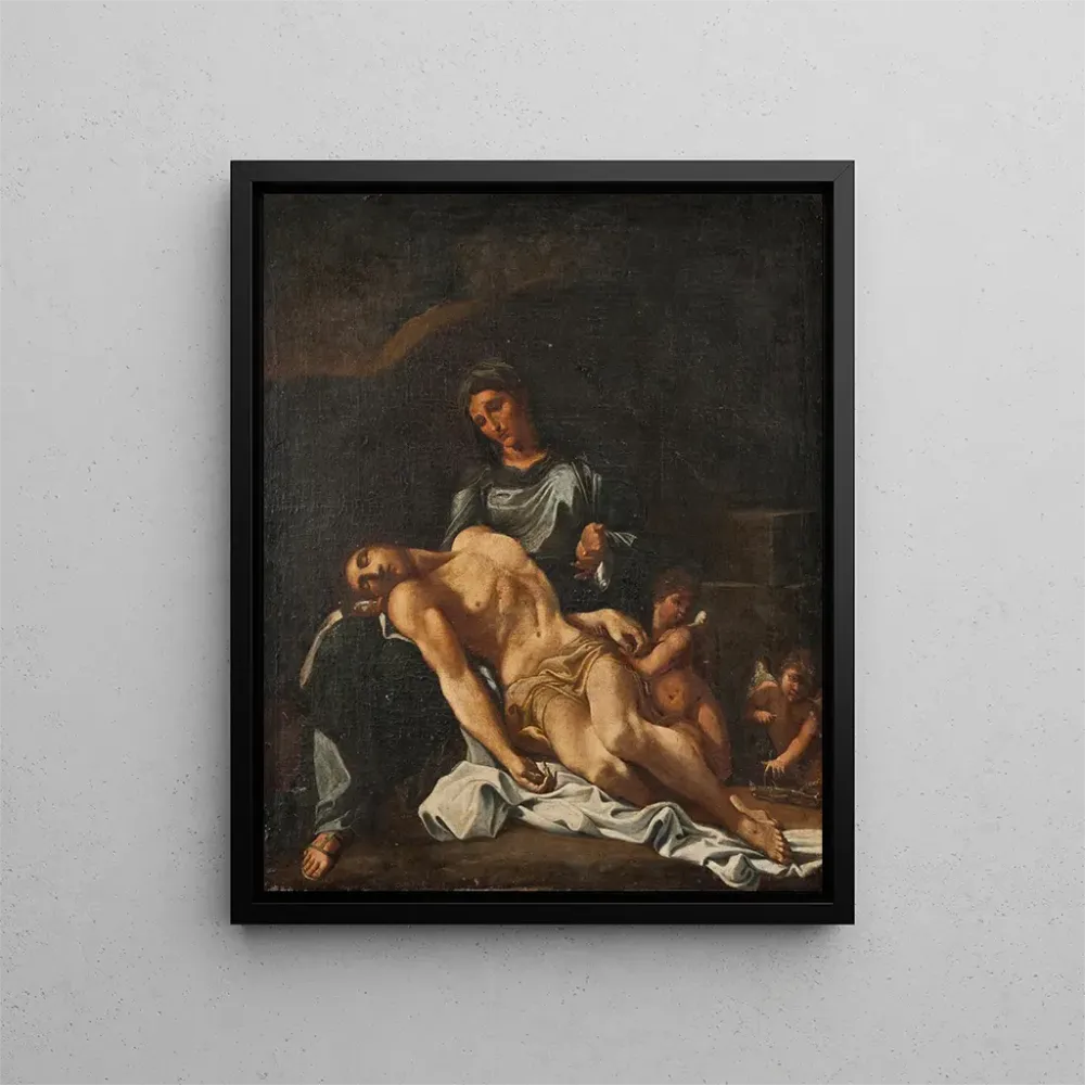 Obraz Pietà - Annibale Carracci | Druk artystyczny